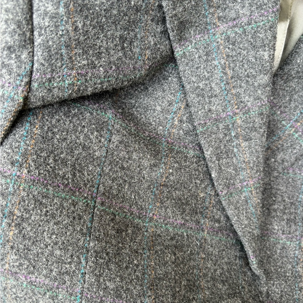 Mens Wool Suit Jacket, American Trend, Size 46R - Picture 7 of 11